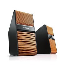 YAMAHA 야마하 파워 스피커 NX50 블랙 좌우 고급 음악, 오렌지