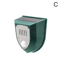 태양광 동물 구충제 동물 펠러 겁쟁이 야생돼지 인공물 사운드 건 개 빛 경고 짖는 제품 유도 T N1G5, [03] C