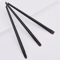 3수 브러쉬 아이브러쉬 아이섀도우 브러쉬 아이라이너 브러쉬 아이브로우, 3 블랙 아이 정장, 하나