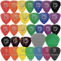 다다리오 플래닛웨이브 듀랄린 재즈 듀라그립 셀룰로이드 나일론 피크, 듀랄린 퍼시즌(뾰족), 0.7mm