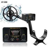 금속 검출기 탐지기 Treasure Hunter-GT200 금속 탐지기 전문 고감도 지하 철 금 조정 가능한 방수 IP68, 01 GT200