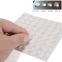 엄마의쇼핑 실리콘 범퍼 충격흡수패드 원기둥 32P 12x7.5, 단품, 단품