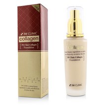3W 클리닉 - 콜라겐 파운데이션 50ml/1.67oz, White, # 21 (투명 베이지)