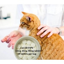 고양이 Fip 감염 복막염 / 테이블, 04 50mg