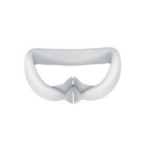 PICOVR VR기기 PICO4 피코4 반대로 PICO4 VR 유리를위한 실리콘 패드-땀 그늘 보호 덮개 부속품, 01 Grey white
