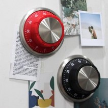 LASIDO 아날로그 다이얼 키친타이머 SI3, 블랙