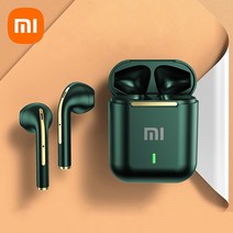 n28 스테레오 헤드폰은 샤오미와 삼성 블루투스를 연결하여 사용할 수 있으며 블루투스 모션 방수 헤드폰 v5.1 무선 터치 제어 tws hifi 음악 및 마이크도, Green Pro