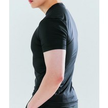NINETY PLUS 에센셜 머슬핏 반팔티 - 블랙 N2N1011BKM1 280873
