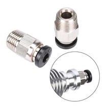 3D 프린터 V6 공압 커넥터 PC401 Teflonto PTFE 튜브 1.75mm 필라멘트 J 헤드 핫 엔드 맞는 RepRap 압출기, [04] 10개