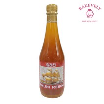 럼 레진 680g 선인 베이킹재료 럼주대용, 1개