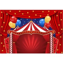 루프 탑 텐트 차량 용 어닝 하드 큰 서커스 파티 사진 배경 회전 목마 빨간 베이비 샤워 생일 배경 커튼 별 풍선 케이크 장식, 400cmx300cm, 하늘색