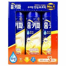 홈키파 엘비이 수성 알파 에어졸 500ml x 3개입-내추럴 오렌지향, 상세페이지 참조, 상세페이지 참조