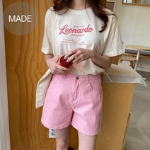 빅사이즈 밀키한 컬러감 젤리스판 숏팬츠 반바지 dmk27