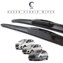 레이븐 쉐보레 스파크 넥스트스파크 더뉴 스파크 하이브리드 와이퍼 운전석+조수석 세트 600+350 후면 리어, 전면 와이퍼세트, 스파크 (11년~15년) 2416