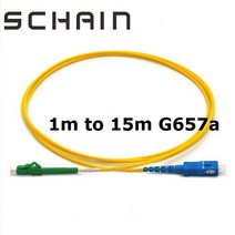 ojc 광케이블 sclc Fibra optica SC UPC to LC APC 심플 렉스 2.0mm PVC 싱글 모드 파이버 패치 케이블 점, 06 15m