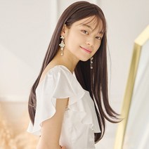 가발매니아 루나 61cm 수제통가발 프론트레이스(프리미엄 G사), 초코브라운