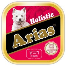 아리아스 홀리스틱 애견사각캔 닭고기 3box(48개)
