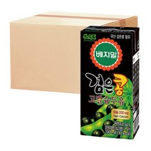 베지밀 검은콩 두유 고칼슘 190ml x 64팩, 베지밀 에이스 저당 두유 190ml