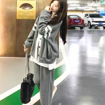 이노뱅크 데일리 이지룩 와이드 팬츠 상하 set INO420A