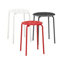 [z]이케아 MARIUS 스툴, 레드_602.461.98