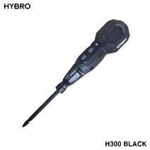 하이브로 H300 블랙 USB 충전식 전동드라이버 HYBRO 자동 수동 겸용