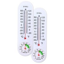 온도계 온도계측기 1/2Pcs RH 측정기 온도-30-50 ℃ 습도 20%-100% 가정 자동, 한개옵션1, 02 2Pcs