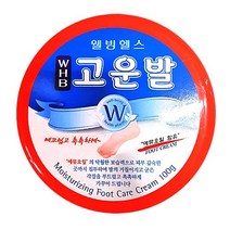 WHB 고운발크림 100g x 발각질 제거제 풋크림 발마사지크림 발보습 바디 헤어 핸드 립케어, 단품