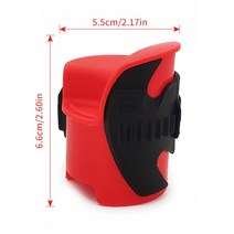 오토바이 자전거 앞 포크 충격 흡수기 45-55mm 먼지 스쿠터용 청소 도구, 03 Black