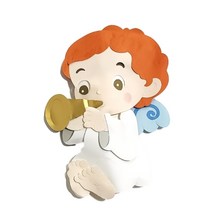 천사 주황 POP 칼라팬시페이퍼 모형 환경꾸미기교육자료어린이집게시판꾸미기교실꾸미기환경미화게시판학급환경판, 단품