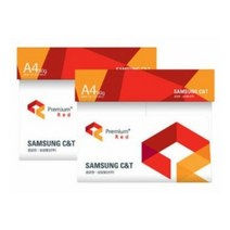 삼성물산 프리미엄 레드 플러스 복사용지 A4 80g 5000매
