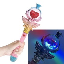 반짝반짝 빙글 빙글빙글 샤이닝요술봉 여자아이선물 요술봉 사운드 유아용
