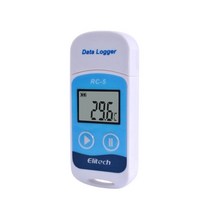 업소형냉장고 업소용반찬냉장고 영업용 업소용 냉동고 냉장고 Elitech RC-5 창고 저장 용 고정밀 디지털 US, 01 White  Blue