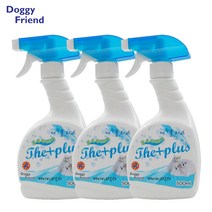 더플러스 강아지탈취제 베이비파우더 500ml x3, 간식