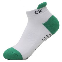 스포츠 용품 스포츠 양말 에어로빅 양말 패션 양말, 화이트/그린, 스니커즈 양말