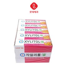 롯데제과 자일리톨 W (24g*15개입) 1볼, 1개, 360g
