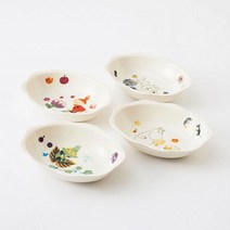 무민 허바륨 플라워 볼 4P 세트, 단품