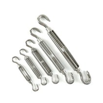 스텐 턴버클 고강도 SUS304 턴바클 단바클 양면 갈고리 담바클 던버클 M4-M10, M6, 1개