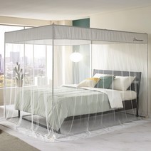 솔트 시그니처 사각 모기장 (스텐봉포함), 알로그레이