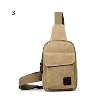 크로스백 해외배송 남성용 캔버스 사첼 캐주얼 크로스 바디 핸드백 메신저 숄더백 야외 쇼핑용 가방, Tan