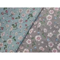 면 아사 60수 대폭-팬지(민트 그레이), 민트