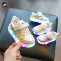 LITTLE STEP 바닥불빛 큐트 운동화 영유아 아기신발 임신선물