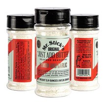 Mr. Stick’s 레몬 마늘 오리지널 Just Add 버터 씨푸드 시즈닝 - 프리미엄 All Natural No Artificial 컬러 Flavors or Preservati, 5.9온스(1팩)