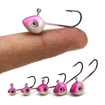 [당일발송] 아징 볼락 송어 루어낚시 핑크피쉬 지그헤드 0.5g-5g 10개입, 3g(10개입)