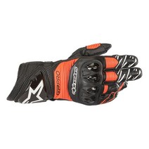 Alpinestars Gp Pro R3 오토바이 장갑 블랙 화이트 블랙/화이트 XL 해외배송대행 1285921, XX-Large, BLACK/RED FLUO