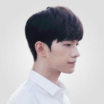 내추럴 숏커트 자연스러운 메쉬 남성 가발, 쇼핑은 스마트팝 1, 쇼핑은 스마트팝 블랙