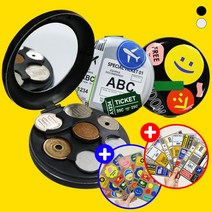 일본동전지갑 유로 엔화 동전 지갑 여행 코인 미니 필수품 케이스