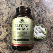 솔가 글라이신 글리신 영양제 500mg 100정 50일분 1EA