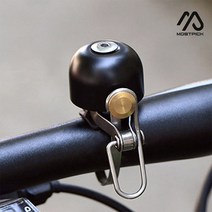 (모스트픽) 자전거 클래식벨 레트로 황동벨 청동벨 종 경적 MTB 사이클 용품, (모픽) 블랙