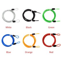 코팅 와이어 스텐 와이어 로프 컬러 1.5M, 투명, 1개