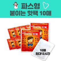 [레츠고 핫팩 10개 세트] 파스형 붙이는 핫팩 포켓형 흔드는 핫팩 허리 어깨 깔창, 10매, 9.레츠고 허리찜질용 핫팩 대용량 최대12시간